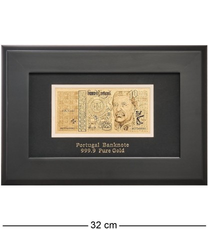 HB-118 Панно "Банкнота 10 000 PTE (эскудо) Португалия"