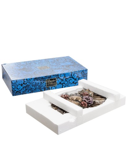 WS-335 Венецианская маска "Пионы"