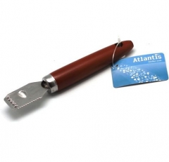 Нож для чистки лимона Atlantis, цвет дерево