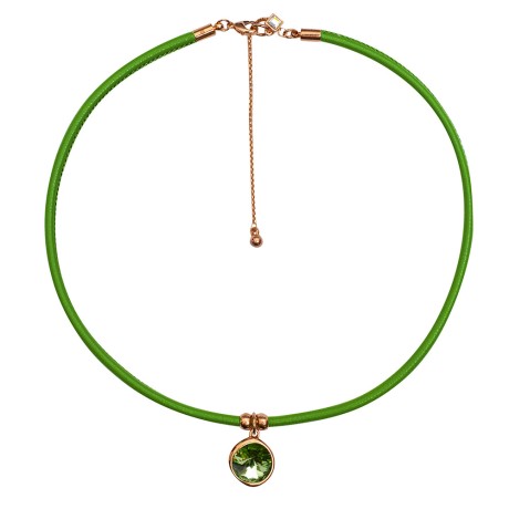 Колье Chrysolite B1902.16.18 G/RG Fiore Luna