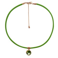 Колье Chrysolite B1902.16.18 G/RG Fiore Luna