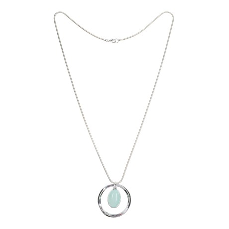 Колье BLUE SKY AGATE