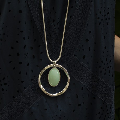 Колье BLUE SKY AGATE