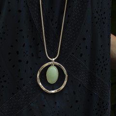 Колье BLUE SKY AGATE