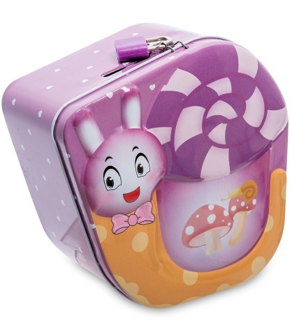 BX- 43/3 Металлическая копилка "Улитка"