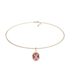 Колье TIVOLA big G light rose