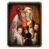 ШК-19/49-B Шкатулка в технике декупаж "Евреи" (10х8х3,5)