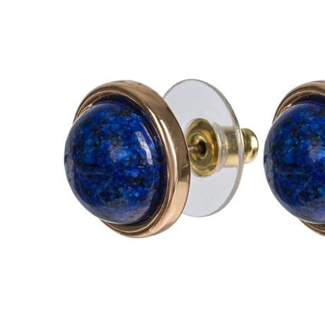 Пусеты NATURAL LAPIS