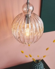 Подвесной светильник Ball Ball, 32 см. янтарный, Halo Design