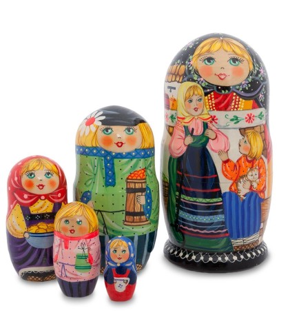 МР-15/ 4-E Матрешка 5м "Семейка"