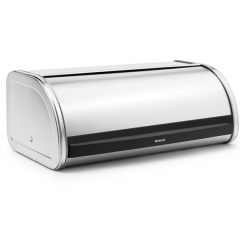 Хлебница со сдвигающейся крышкой, Стальной матовый Brabantia