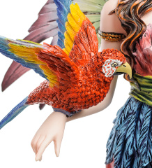 GA-73 Статуэтка "Фея с Попугаем"