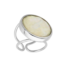 Кольцо nautilus безразмерное K9948.12 BW/S Possebon