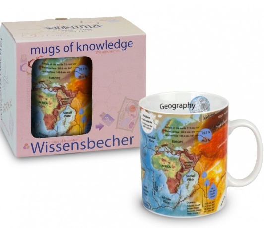 Кружка, 490 мл. "География" KONITZ