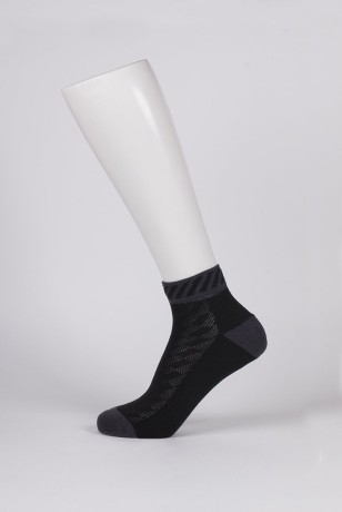 Носки спортивные Tennis AWS-0005 41-44 черн/сер (Artsocks)