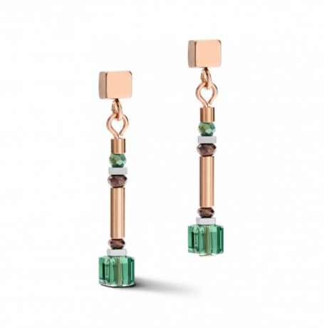 Серьги Shades Of Green-Petrol 5027/21-0537 Coeur de Lion