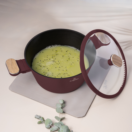 Набор посуды 10 предметов, бордовый, Leonardo Nordic Berlinger Haus