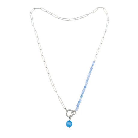 Колье AGAT BLUE Fiore Luna