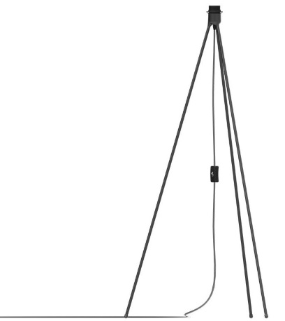 Штатив напольный с набором для подключения, черный, Umage