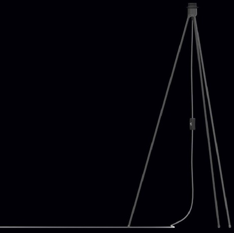 Штатив напольный с набором для подключения, черный, Umage