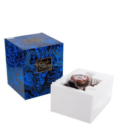 WS-294 Шкатулка с часами в стиле Стимпанк "Машина времени"