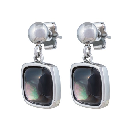 Серьги Куб SHELL Fiore Luna