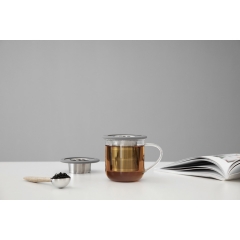 Складное ситечко для заваривания чая Infusion, серый, Viva Scandinavia