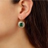 Серьги CELIN SG EMERALD Dyrberg Kern