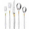Набор столовых приборов, 18 шт. MAMBA Gold Hisar
