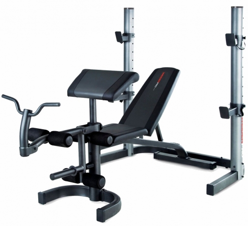 Силовая скамья со стойкой Weider Pro 490 DC