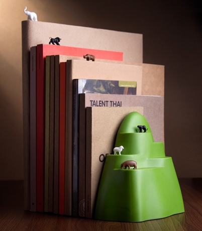 Держатель+закладки для книг Mountain, Qualy