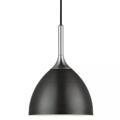 Подвесной светильник BELLEVUE, Ø24 см. черный/хромовый, Halo Design