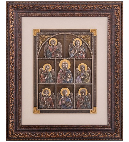 WS-1117/ 5 Панно "Иисус и Архангелы"