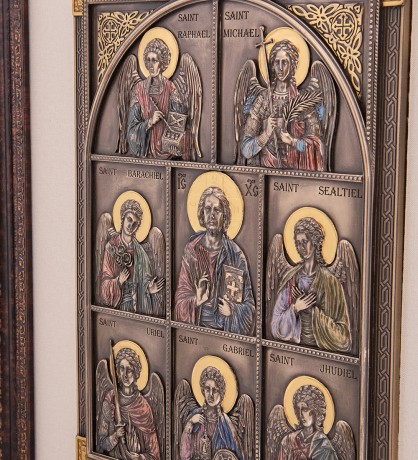 WS-1117/ 5 Панно "Иисус и Архангелы"