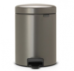 Мусорный бак newicon (5 л), Платиновый Brabantia