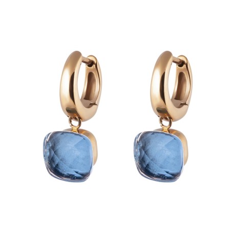 Серьги Firenze hellblau Qudo