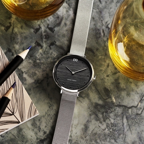 Часы AMELIA Steel Grey Bark IV64Q1218 Danish Design