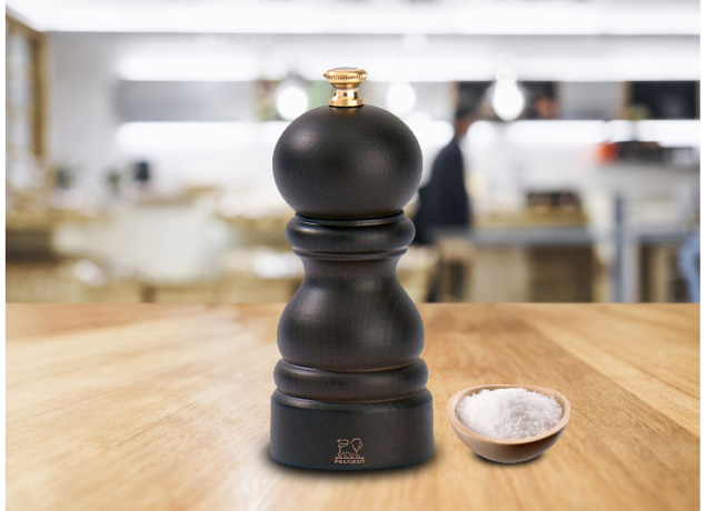 Мельница для соли Paris Peugeot, 12 см. шокалад