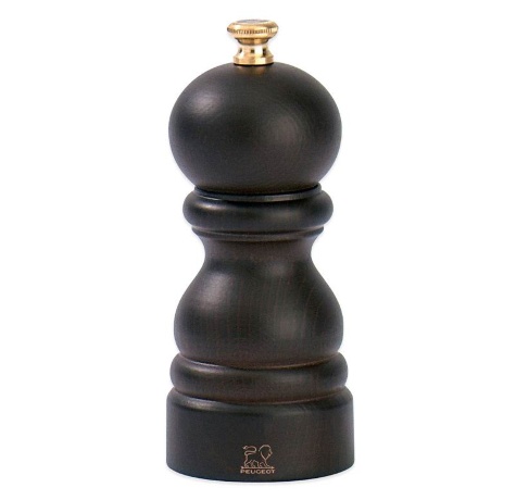 Мельница для соли Paris Peugeot, 12 см. шокалад