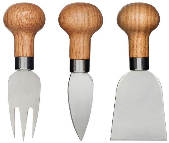 Набор ножей для сыра, 13x12x4 см. 3 шт. Nature SagaForm