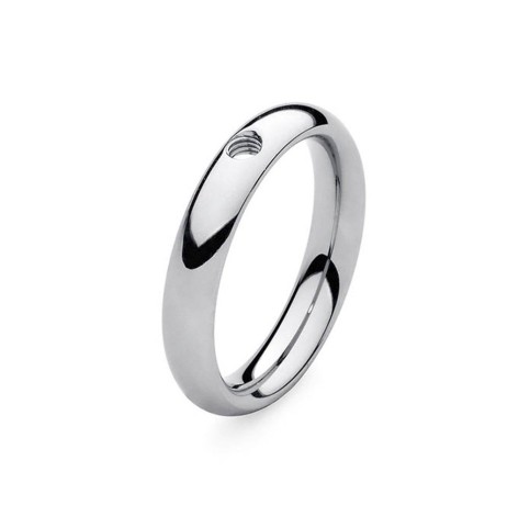 Кольцо - База Basic Small Silver 18.0 мм. 627043 S Qudo