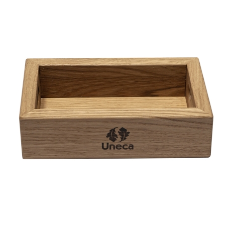 Подставка для масла и уксуса, 18х10х5 см. дубовая, Uneca