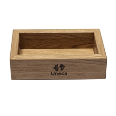 Подставка для масла и уксуса, 18х10х5 см. дубовая, Uneca