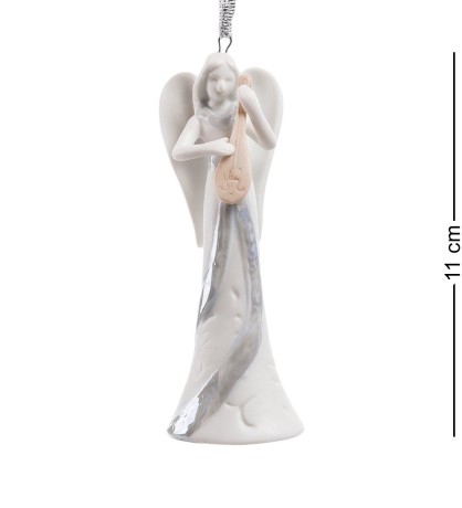 CMS-17/17 Фигурка подвесная "Ангел с домброй" (Pavone)