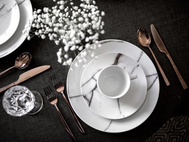 Тарелка Marble, 27 см. Salt&Pepper