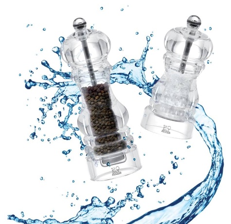 Набор мельниц для соли и перца 18 см, акрил. Nancy Peugeot