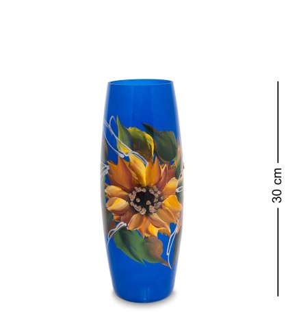 VZ-641 Ваза стеклянная "Лето" h-300