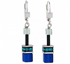 Серьги Blue-Green 2838/20-0705 Coeur de Lion