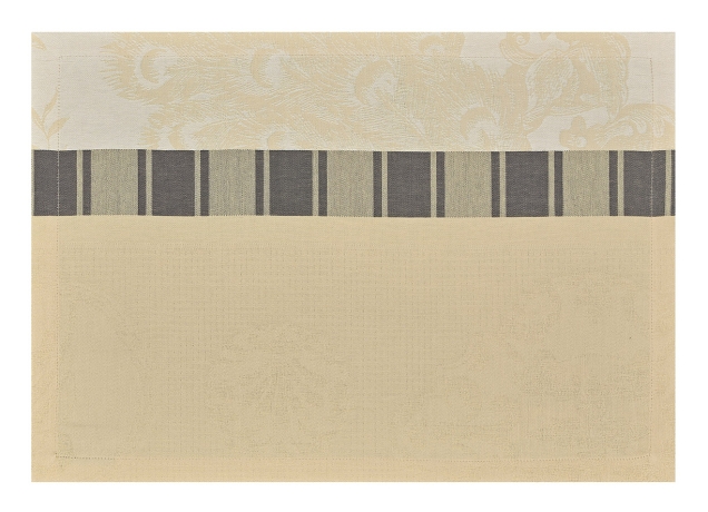 Салфетка, 54х38 см. 100% хлопок, желтая, A LA FRANÇAISE Le Jacquard Francais