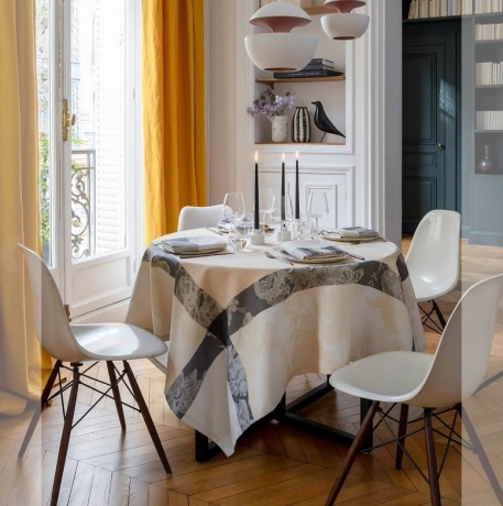 Салфетка, 54х38 см. 100% хлопок, желтая, A LA FRANÇAISE Le Jacquard Francais